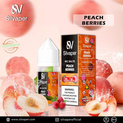 Silvaper Salt Nic 20mg 30ml E-Liquid In Dubai UAE Vape Hub Smoking Place