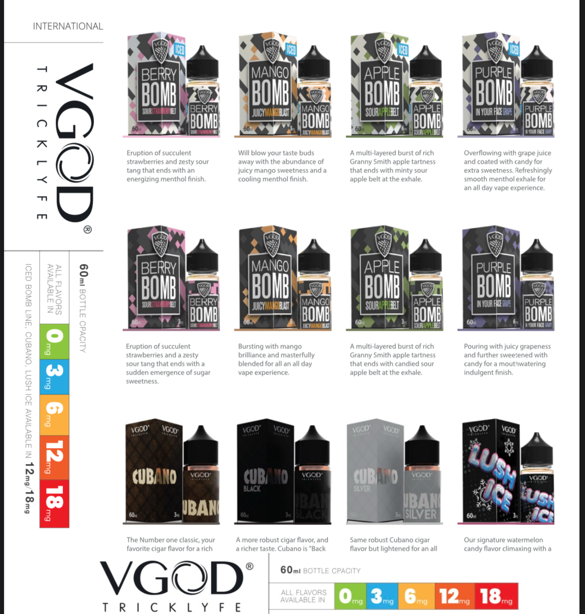 VGOD E-LIQUID 60ML | BEST E-JUICE VAPE HUB PLACE Vape Hub Smoking