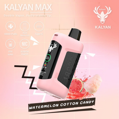 Kalyan Max 18000 Puffs Disposable Vape In Duabi Vape Hub Smoking Place