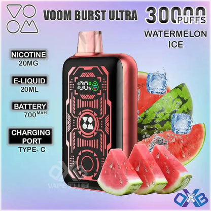 VOOM BURST ULTRA 30000 PUFFS Disposable Vape in Dubai Vape Hub Smoking Place