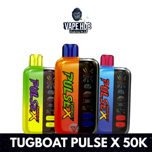 TUGBOAT PULSE X 50K Puffs| Disposable vape in Dubai UAE Vape Hub Smoking Place