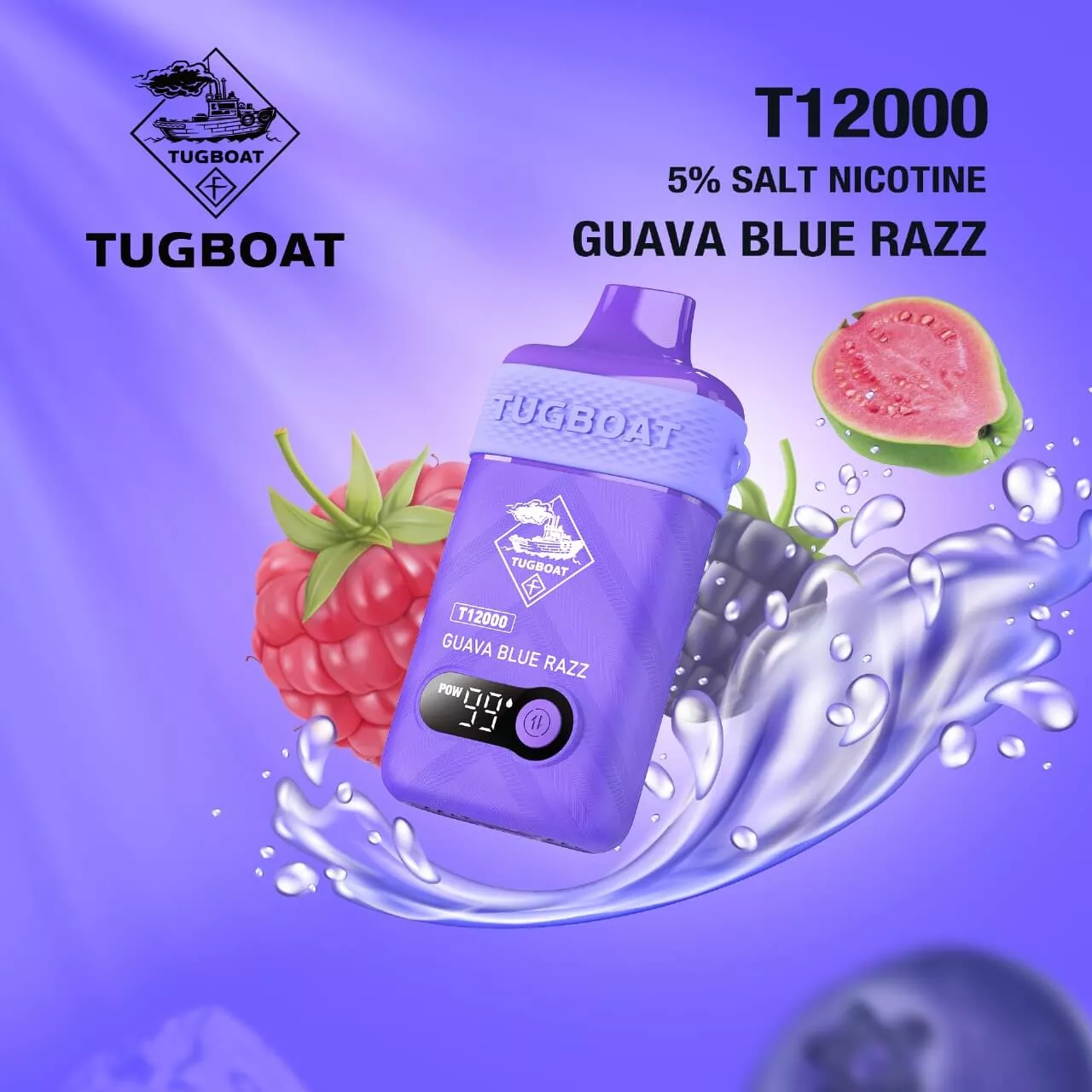 Tugboat T12000 puffs 50 MG rechargeable Disposable vape in Dubai Vape Hub Smoking Place