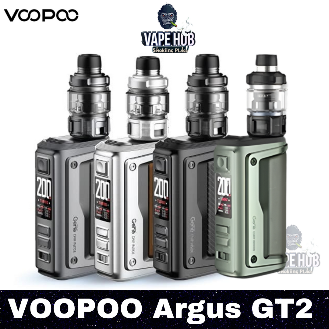 VOOPOO Argus GT 2 Kit with UFORCE-L Tank 5.5ml In Dubai UAE Vape Hub Smoking Place VOOPOO Argus GT 2 Kit with UFORCE-L Tank 5.5ml In Dubai UAE Vape Hub Smoking Place