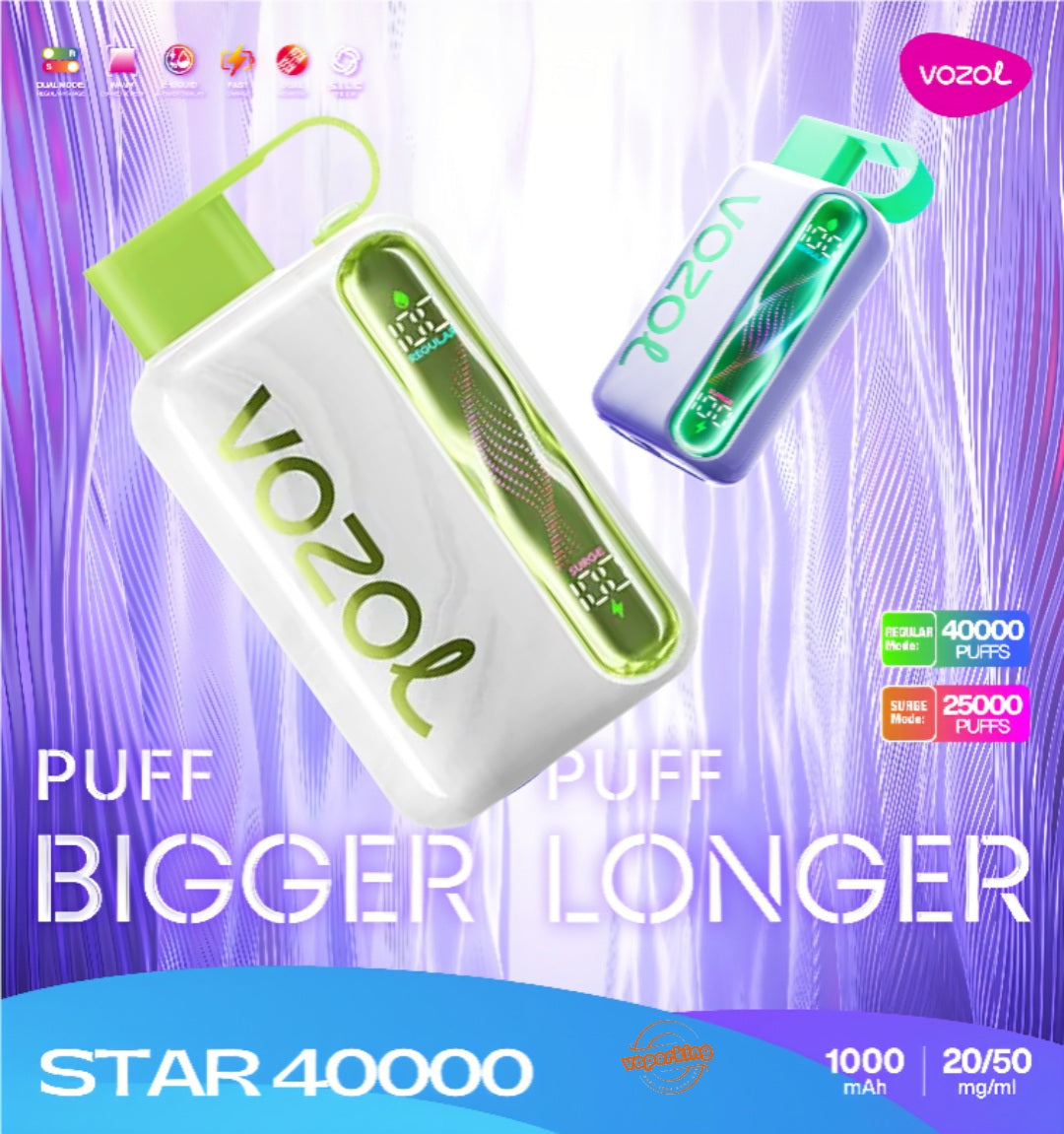Vape Vozol Star 40K Puffs|Disposable Vape – Dual Mode Power In Dubai Sharjah Vape Hub Smoking Place