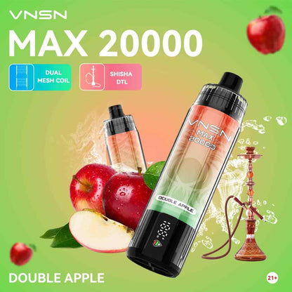 VNSN Max Shisha 20000 Puffs Disposable Vape in UAE Vape Hub Smoking Place