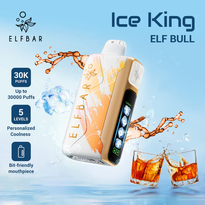 ELF BAR Ice King 30000 Puffs Disposable Vape Dubai Vape Hub Smoking Place