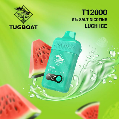 Tugboat T12000 puffs 50 MG rechargeable Disposable vape in Dubai Vape Hub Smoking Place