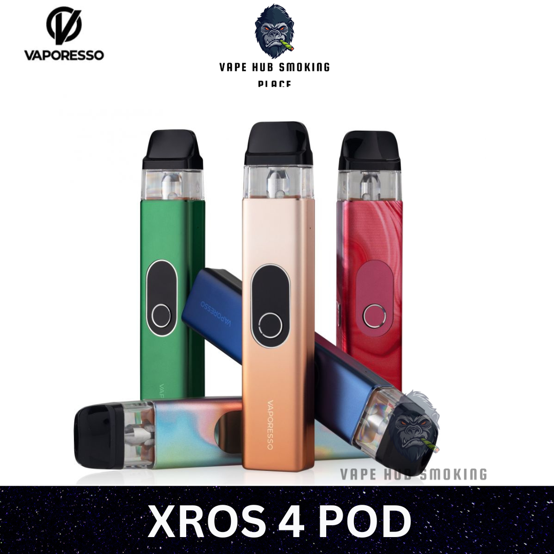 VAPORESSO XROS 4 POD SYSTEM Vape Hub Smoking Place