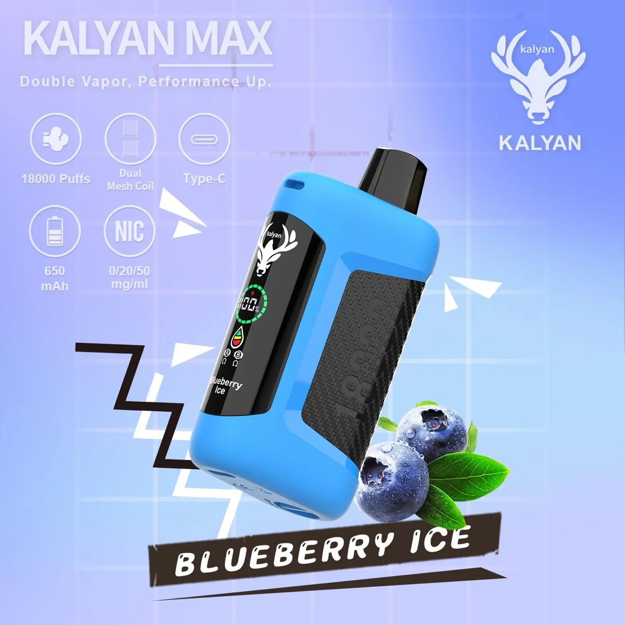 Kalyan Max 18000 Puffs Disposable Vape In Duabi Vape Hub Smoking Place