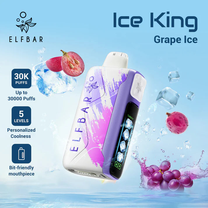 ELF BAR Ice King 30000 Puffs Disposable Vape Dubai Vape Hub Smoking Place