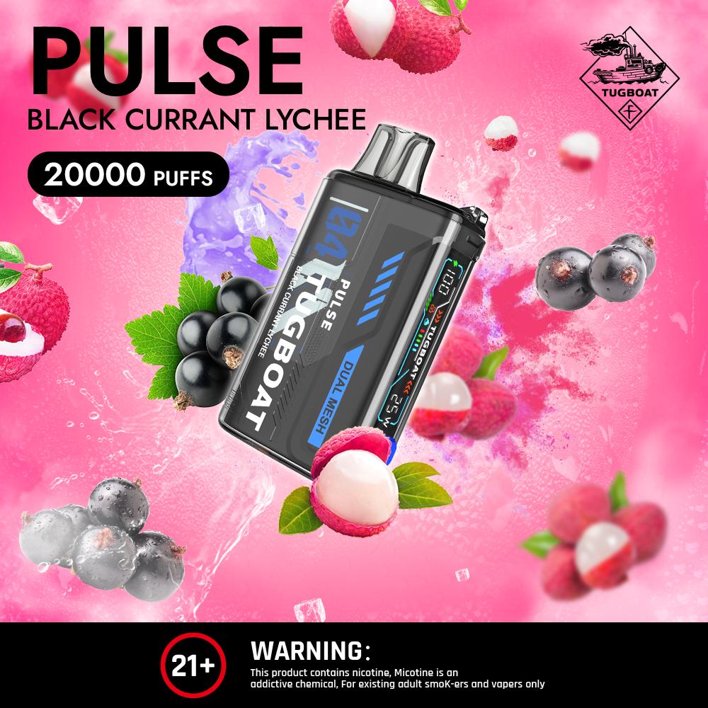 TUGBOAT PULSE 20000 PUFFS Disposable Vape in UAE Vape Hub Smoking Place