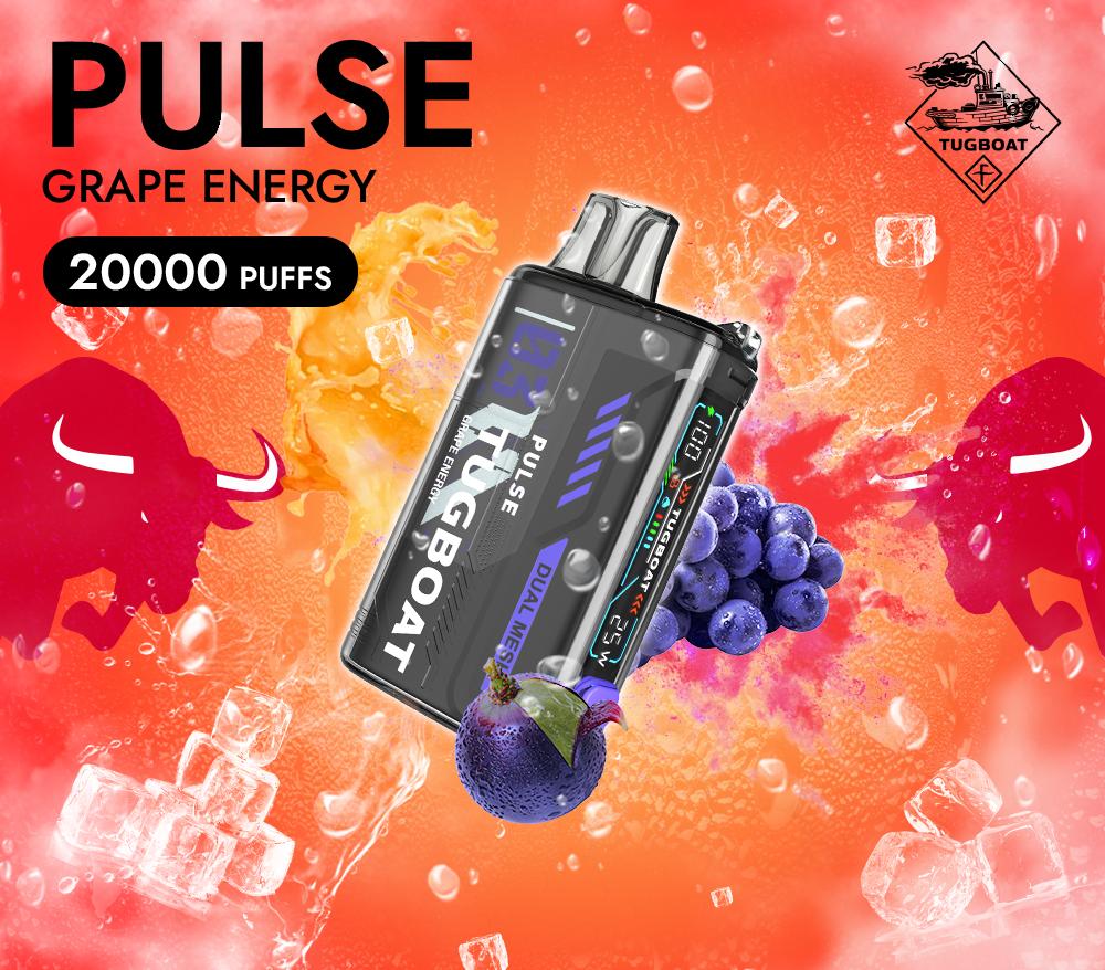 TUGBOAT PULSE 20000 PUFFS Disposable Vape in UAE Vape Hub Smoking Place