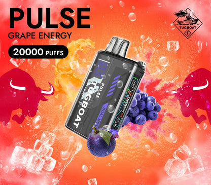 TUGBOAT PULSE 20000 PUFFS Disposable Vape in UAE Vape Hub Smoking Place