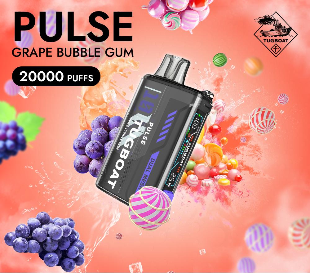 TUGBOAT PULSE 20000 PUFFS Disposable Vape in UAE Vape Hub Smoking Place