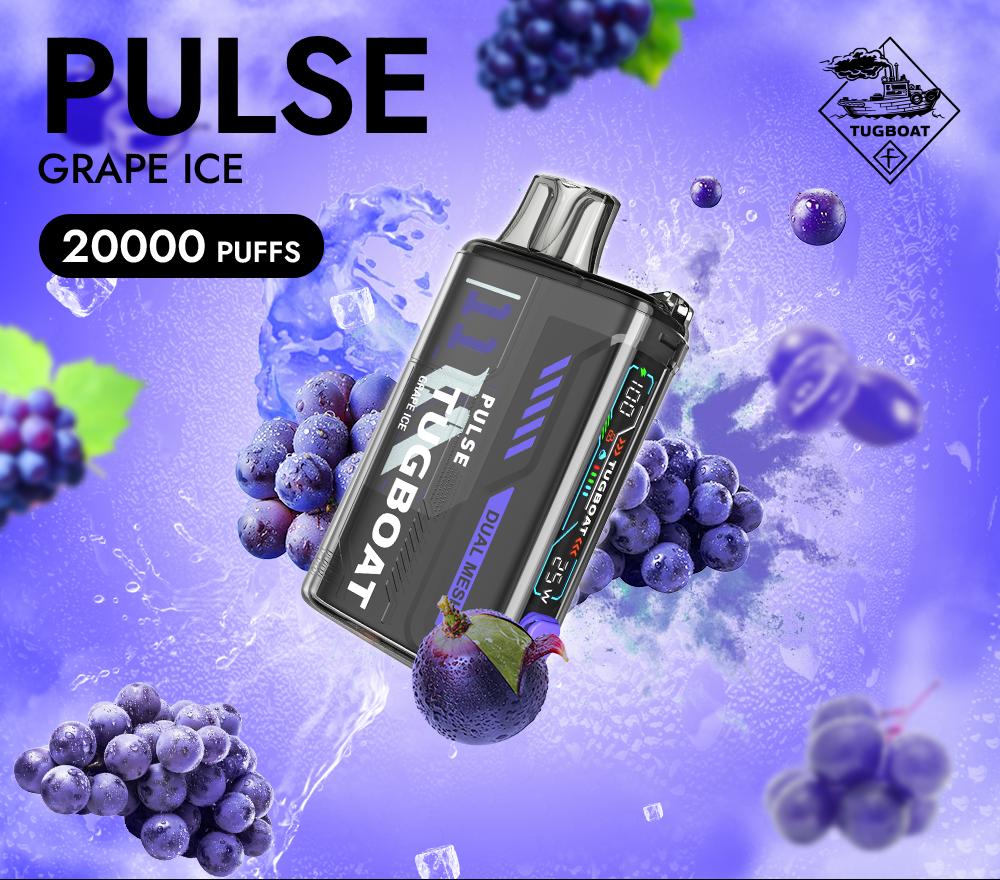 TUGBOAT PULSE 20000 PUFFS Disposable Vape in UAE Vape Hub Smoking Place