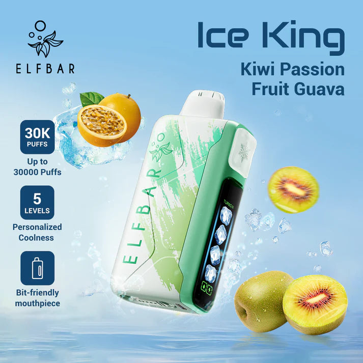 ELF BAR Ice King 30000 Puffs Disposable Vape Dubai Vape Hub Smoking Place