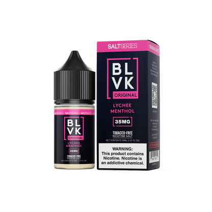 BLVK SALTNIC 30ML PREMIUM VAPE JUICE E-LIQUID Vape Hub Smoking