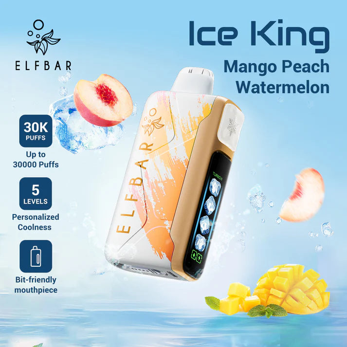 ELF BAR Ice King 30000 Puffs Disposable Vape Dubai Vape Hub Smoking Place