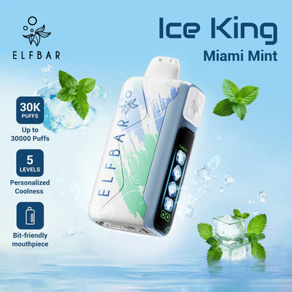 ELF BAR Ice King 30000 Puffs Disposable Vape Dubai Vape Hub Smoking Place