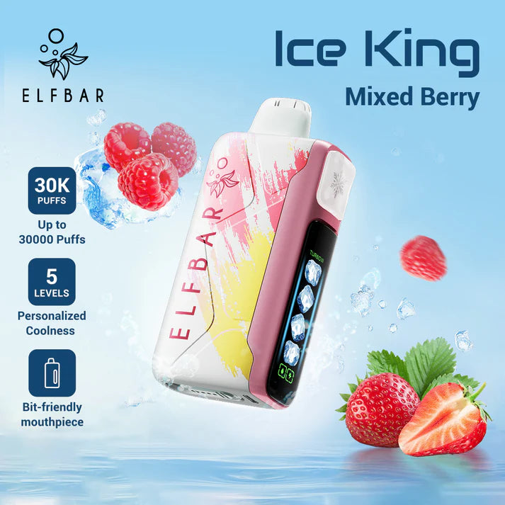 ELF BAR Ice King 30000 Puffs Disposable Vape Dubai Vape Hub Smoking Place