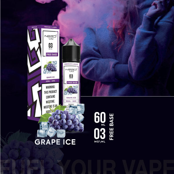 NERD FREEBASE 60ML E-LIQUID IN DUBAI Vape Hub Smoking Place