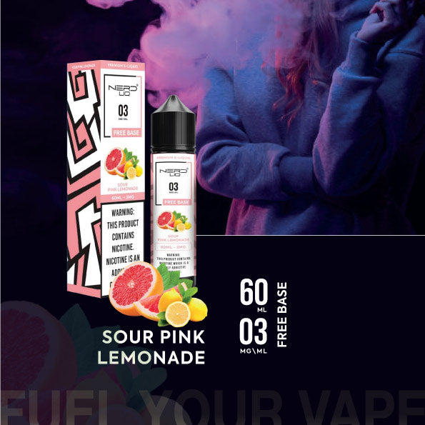 NERD FREEBASE 60ML E-LIQUID IN DUBAI Vape Hub Smoking Place