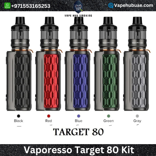 Vaporesso TARGET 80 Vape Kit: Compact Power, Maximum Performance Vape Hub Smoking Place