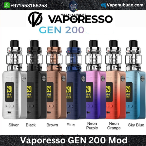 Vaporesso GEN 200: Powerful, Compact, and Reliable Performance Device UAE Vape Hub Smoking Place