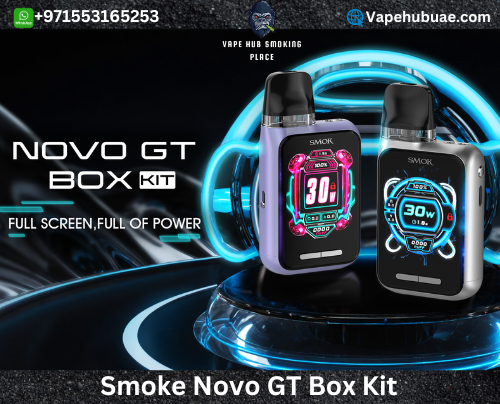 Smoke Novo GT Box Kit: Sleek Power in Your Hands Vape Hub Smoking Place