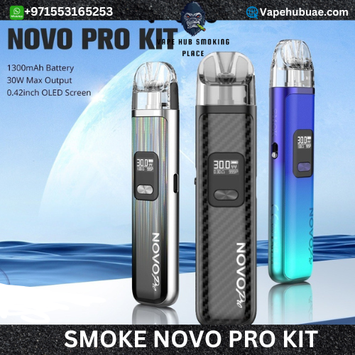 SMOKE NOVO PRO Kit: Advanced Vaping Experience UAE Vape Hub Smoking Place