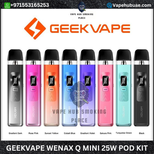 GEEKVAPE WENAX Q MINI 25W POD KIT Vape Hub Smoking