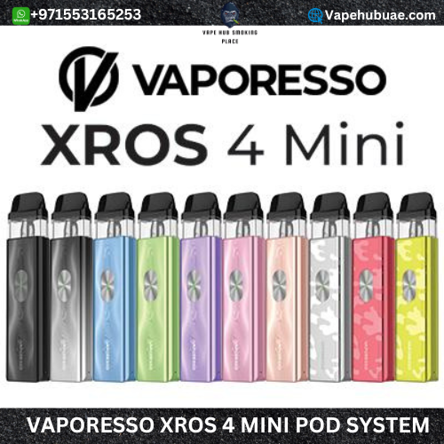 “Vaporesso XROS Mini 4: Compact Power, Premium Vaping Experience Vape Hub Smoking Place