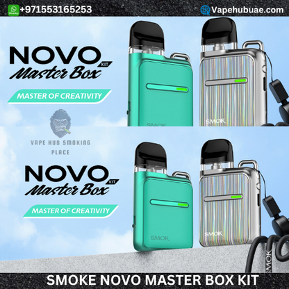 SMOK Novo Master Box Kit - 30W, 2ml Pod System Vape Hub Smoking Place