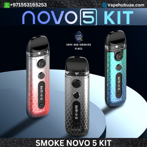 Smok Novo 5 Kit: Sleek, Compact, and Powerful Vaping Experience Vape Hub Smoking Place