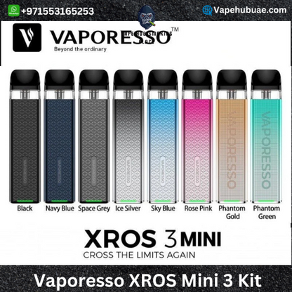 Vaporesso XROS Mini 3 Pod System: Compact Power with Stylish Design Vape Hub Smoking Place