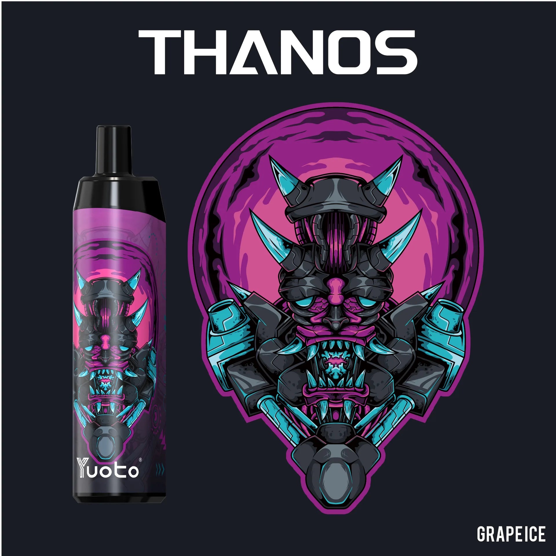 YUOTO Thanos 5000 Puffs Disposable vape Dubai Vape Hub Smoking Place