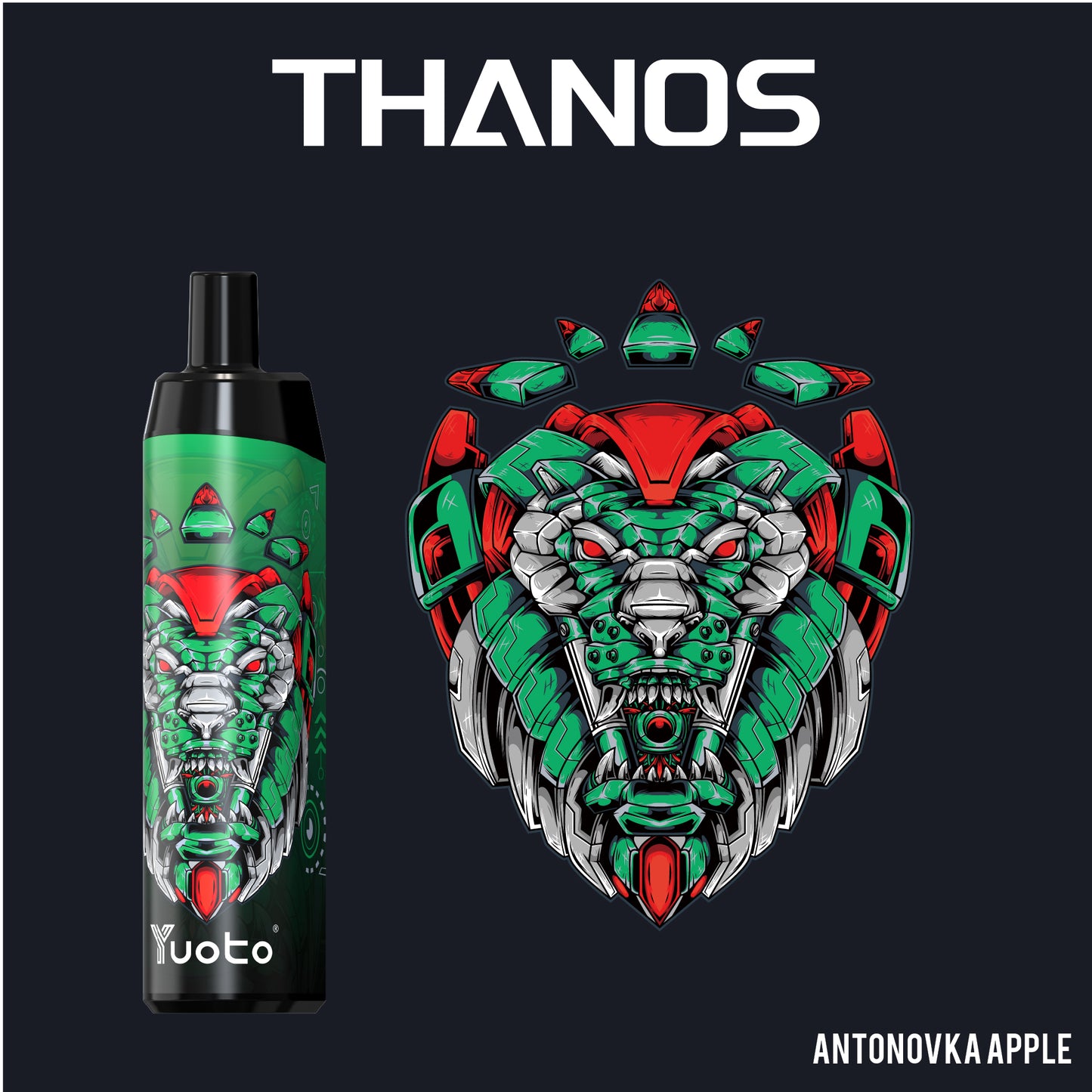 YUOTO Thanos 5000 Puffs Disposable vape Dubai Vape Hub Smoking Place