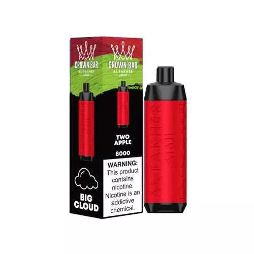 Al Fakher Crown Bar 8000 puffs 50mg  Disposable vape in UAE Vape Hub Smoking Place