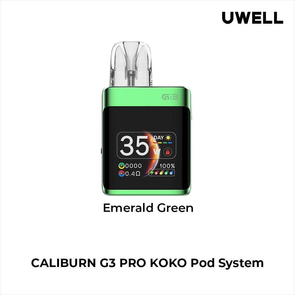 UWELL CALIBURN G3 PRO KOKO VAPE KIT in UAE Vape Hub Smoking Place