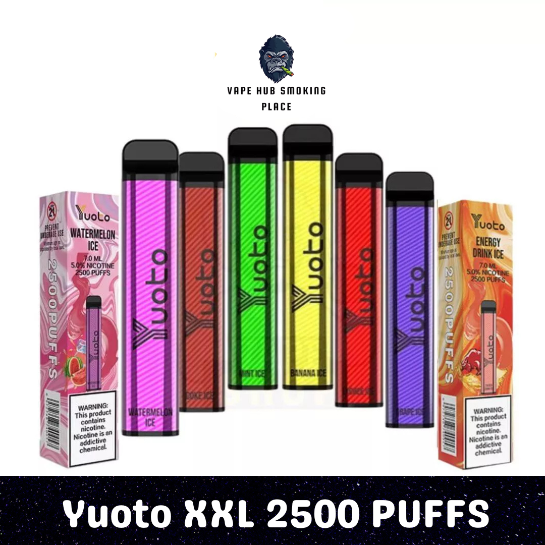 Yuoto XXL Disposable Vape 2500 Puffs Dubai Vape Hub Smoking Place