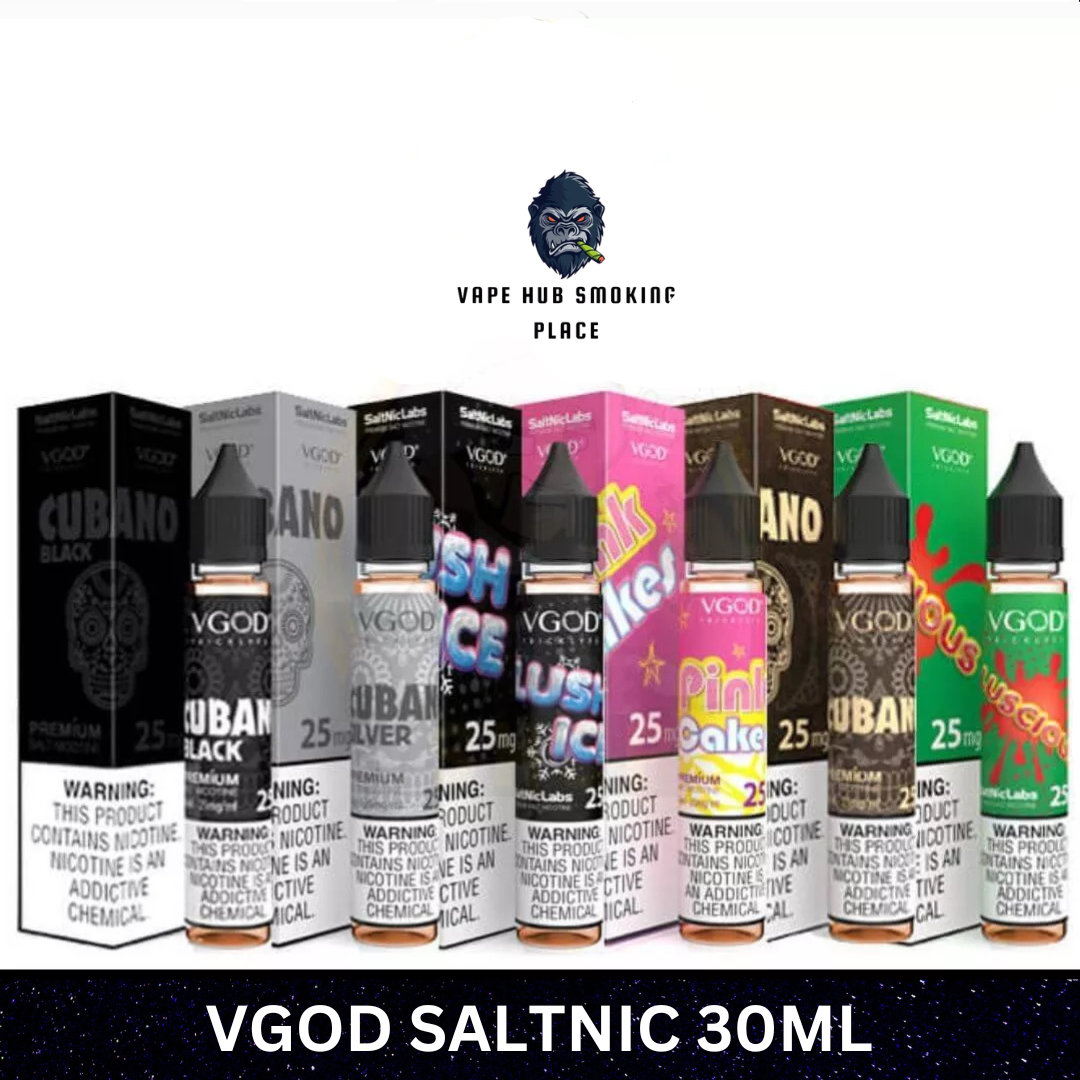 VGOD SALTNIC 30ML E-LIQUID 25MG & 50MG Vape Hub Smoking