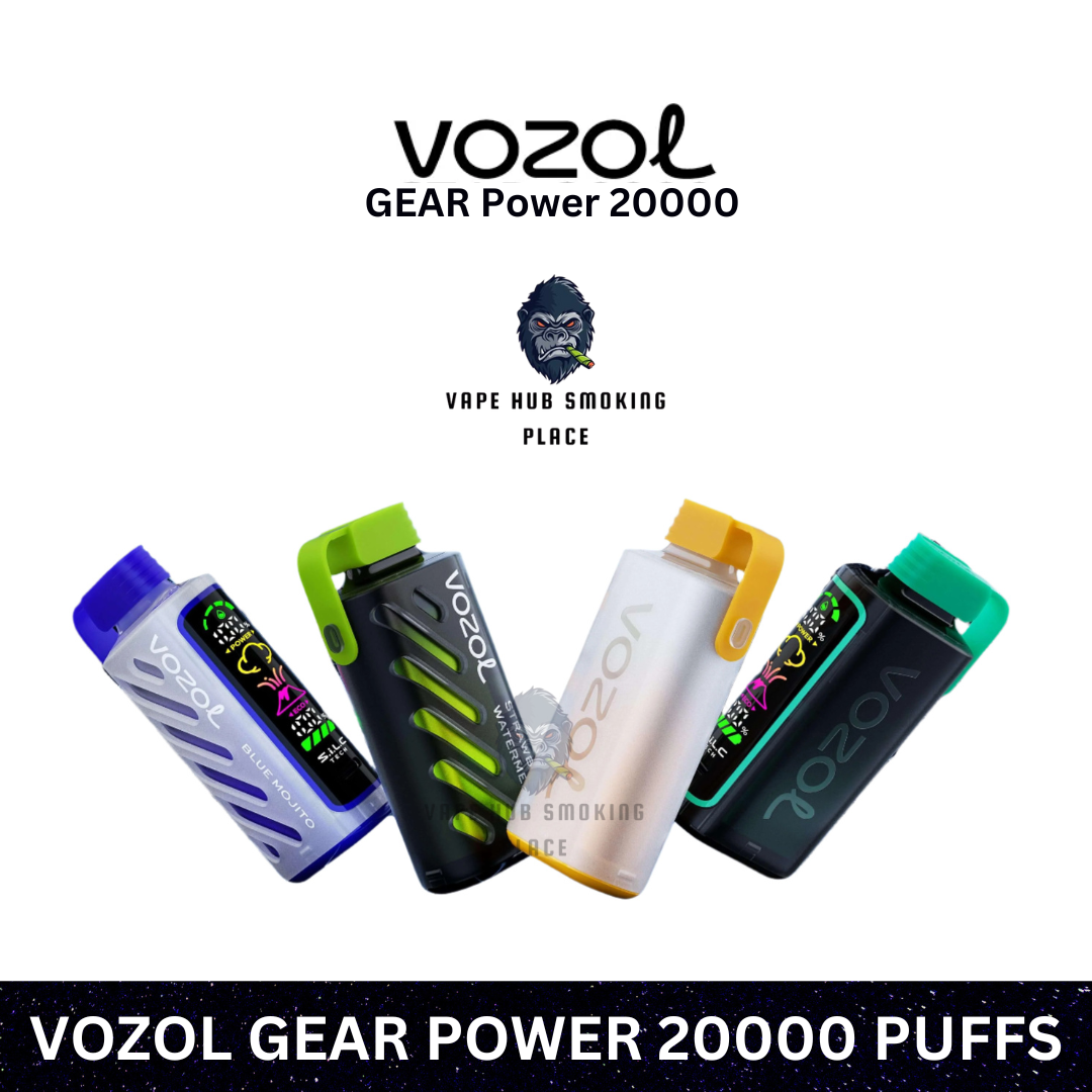 VOZOL Gear Power 20000 Puffs 50mg Dual Mode Disposable Vape – Vape Hub Smoking Place