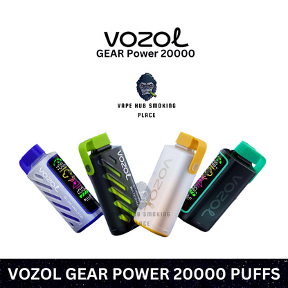 VOZOL Gear Power 20000 Puffs 50mg Dual Mode Disposable Vape Vape Hub Smoking Place