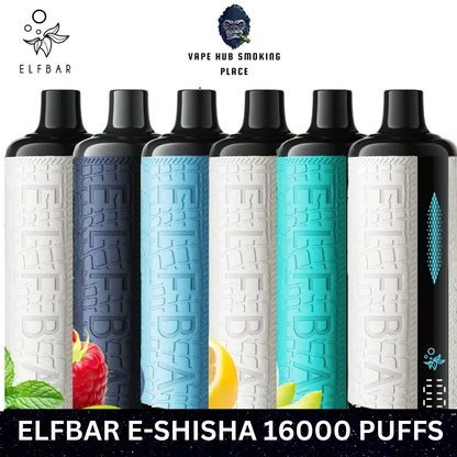 ELFBAR E-Shisha 16000 Puffs Disposable Vape Dubai Vape Hub Smoking Place ELFBAR E-Shisha 16000 Puffs Disposable Vape Dubai Vape Hub Smoking Place