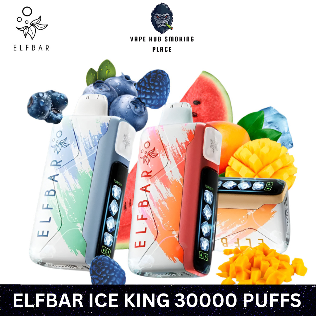 ELF BAR Ice King 30000 Puffs Disposable Vape Dubai Vape Hub Smoking Place