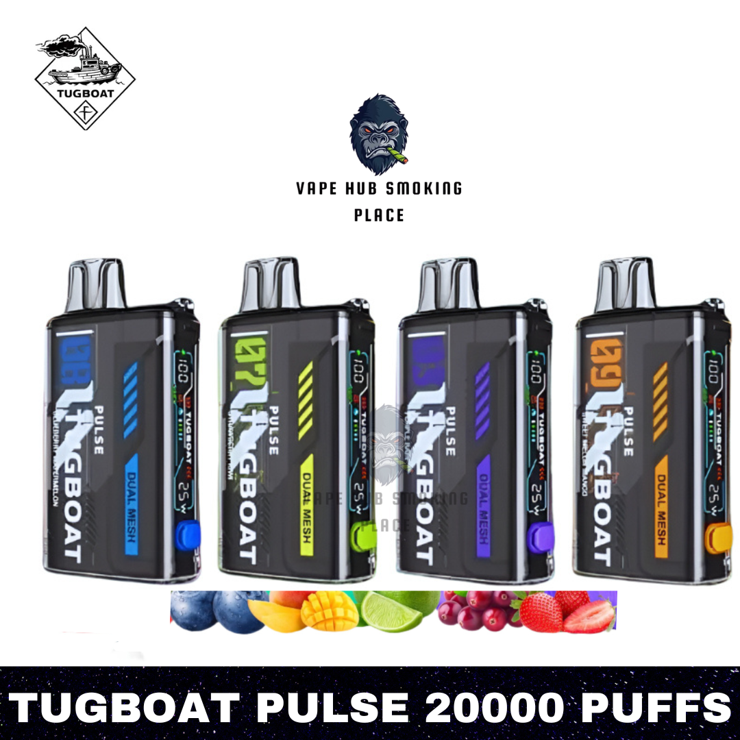 TUGBOAT PULSE 20000 PUFFS Disposable Vape in UAE Vape Hub Smoking Place