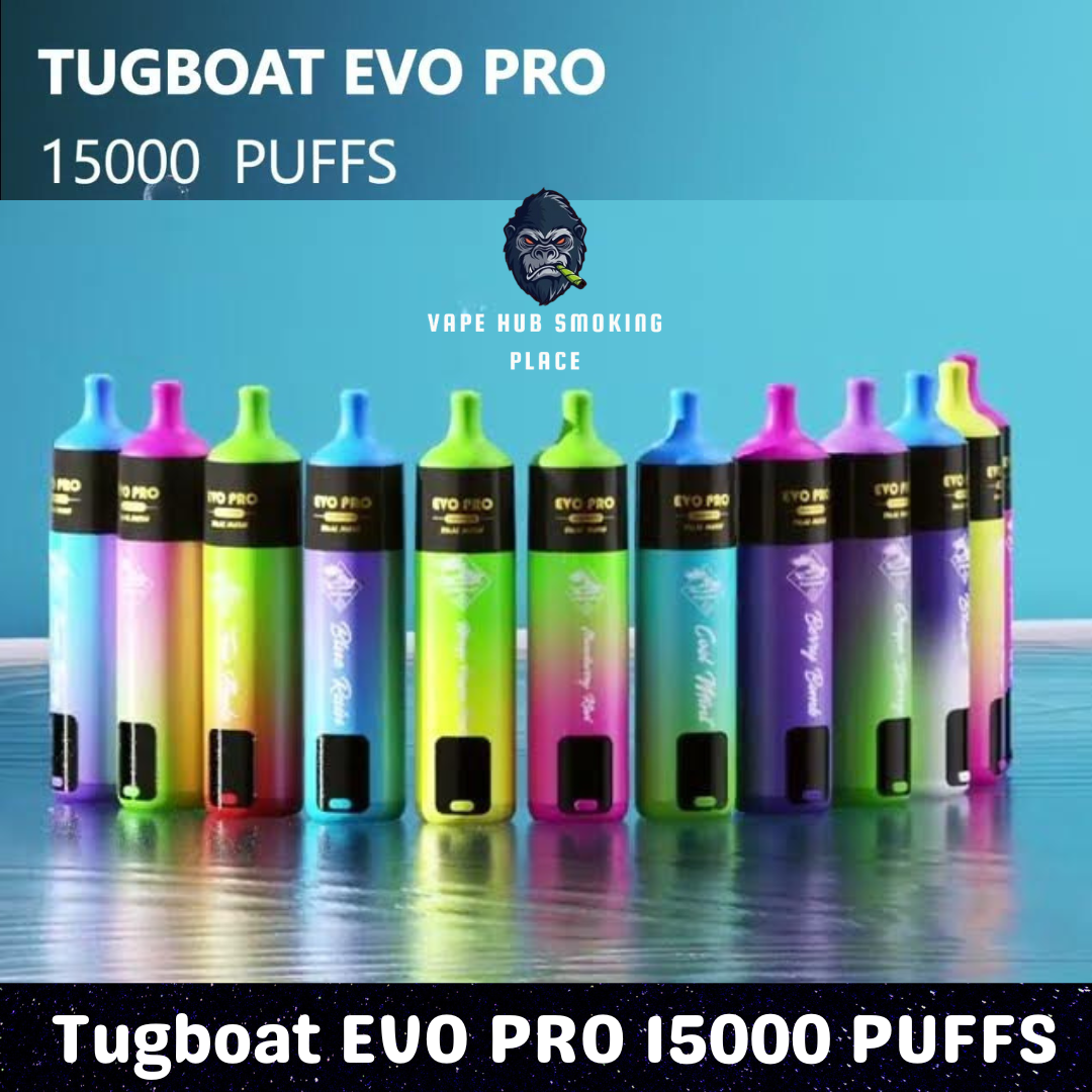 Tugboat Evo Pro (15000 Puffs) Disposable Vape Device Vape Hub Smoking Place Tugboat Evo Pro (15000 Puffs) Disposable Vape Device Vape Hub Smoking Place