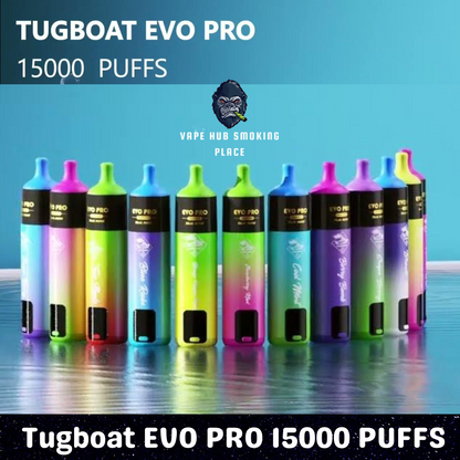 Tugboat Evo Pro (15000 Puffs) Disposable Vape Device Vape Hub Smoking