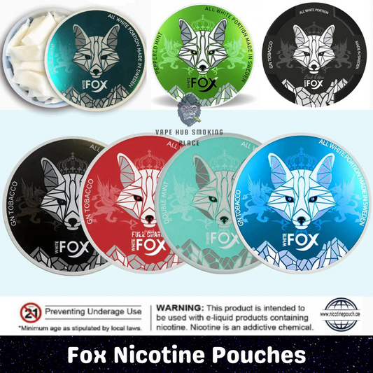 Fox Nicotine Pouches Vape Hub Smoking Place