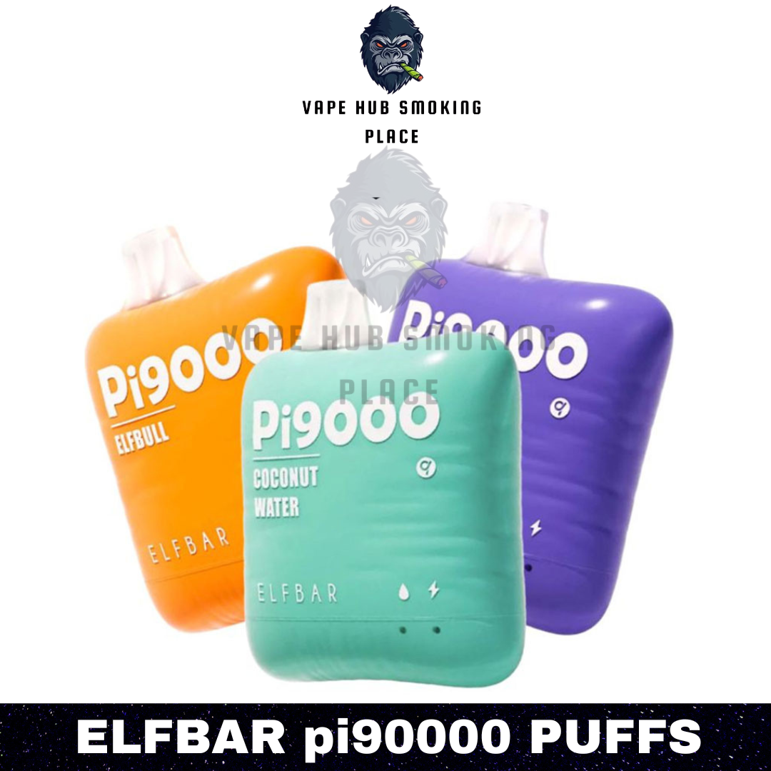 ELFBAR Pi9000 Puffs Disposable Vape in Dubai UAE Vape Hub Smoking Place